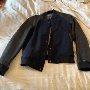 Small Vince Leather Jacket